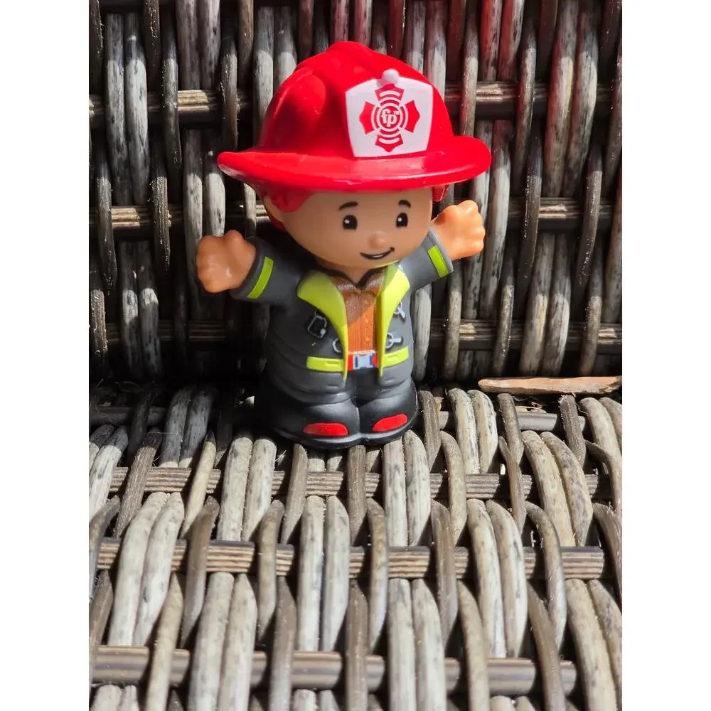 Fisher-Price Firefighter Little People Toy Figure 3in